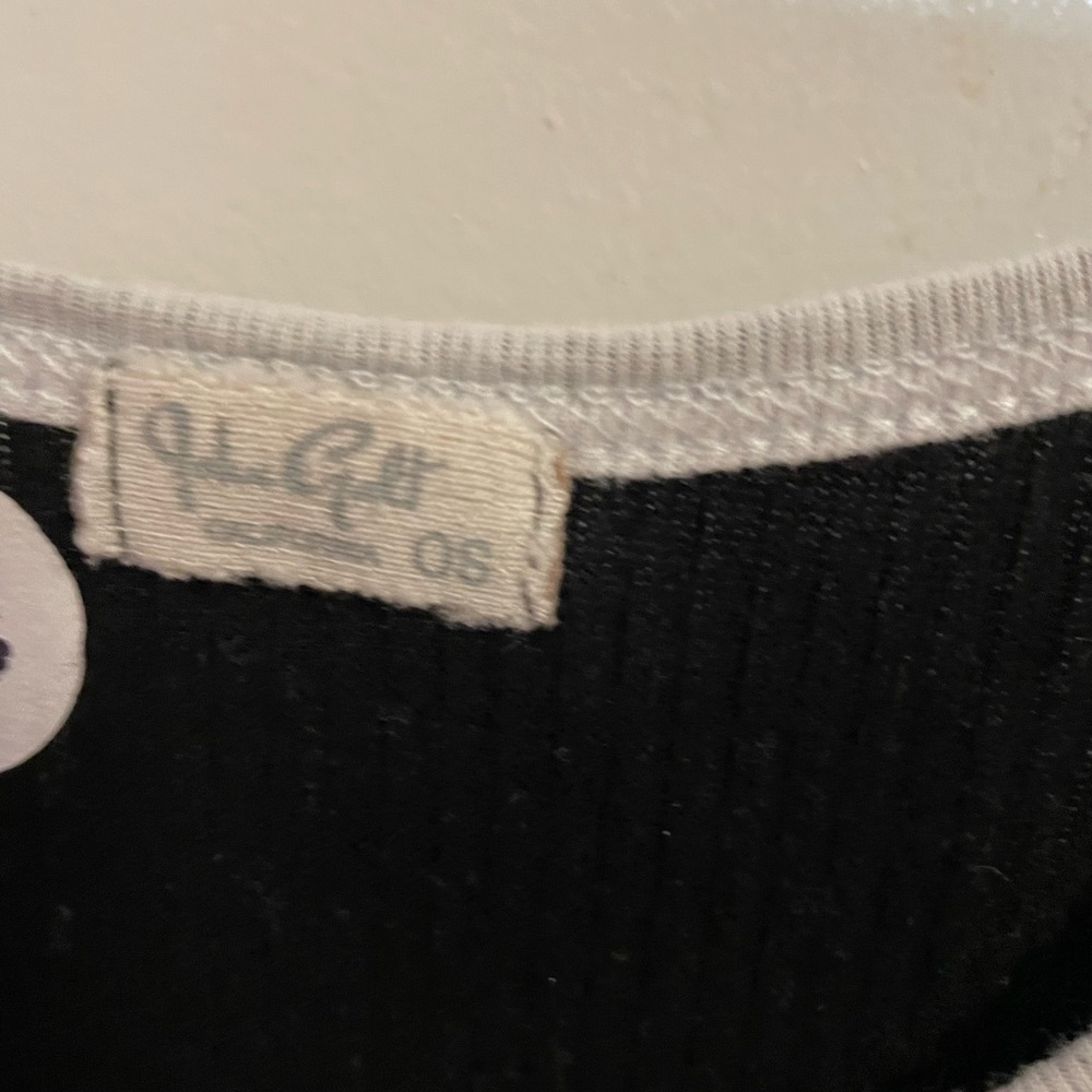 BLACK AND WHITE BRANDY TANK (RARE) - Picture 3 of 3